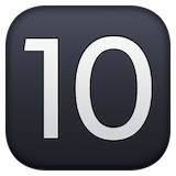 keycap-10 Emoji facebook