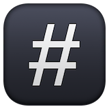 keycap-hash Emoji facebook