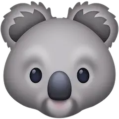 Muso di koala Emoji Facebook