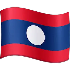 Flagge von Laos Emoji Facebook