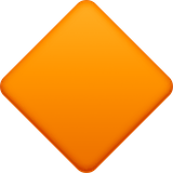 large-orange-diamond Emoji facebook