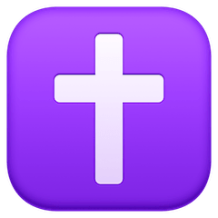 ✝️ Latin Cross Emoji on Facebook