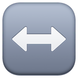 left-right-arrow Emoji facebook