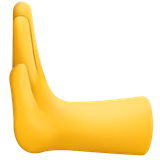 leftwards-pushing-hand Emoji facebook