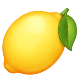 lemon Emoji facebook