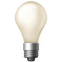 Light Bulb Emoji on Facebook