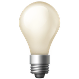 light-bulb Emoji facebook