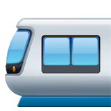 light-rail Emoji facebook