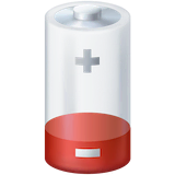 low-battery Emoji facebook