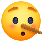 lying-face Emoji facebook