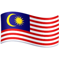 Bandera de Malasia Emoji Facebook