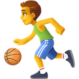 man-bouncing-ball Emoji facebook