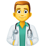 man-health-worker Emoji facebook