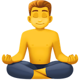 man-in-lotus-position Emoji facebook