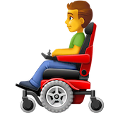 man-in-motorized-wheelchair Emoji facebook