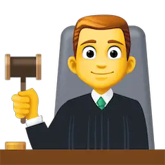 ️Man Judge Emoji on Facebook