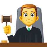 man-judge Emoji facebook