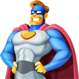 man-superhero Emoji facebook