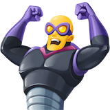 man-supervillain Emoji facebook