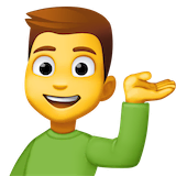 man-tipping-hand Emoji facebook