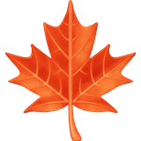 maple-leaf Emoji facebook
