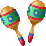 maracas Emoji facebook