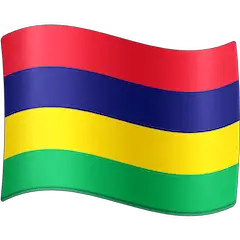 Flagge von Mauritius Emoji Facebook