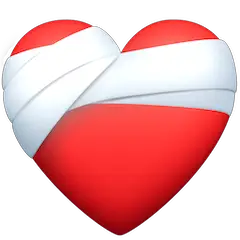 ❤️‍🩹 Mending heart Emoji on Facebook