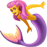 mermaid Emoji facebook