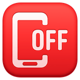 mobile-phone-off Emoji facebook