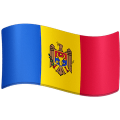 Флаг Молдовы Эмодзи на Facebook