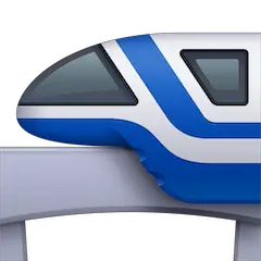 🚝 Monorail Emoji on Facebook