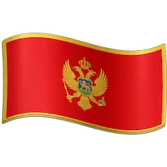 Bandiera del Montenegro Emoji Facebook