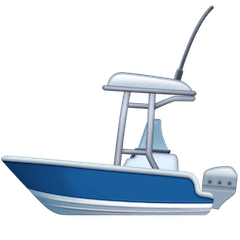 Motor Boat Emoji on Facebook