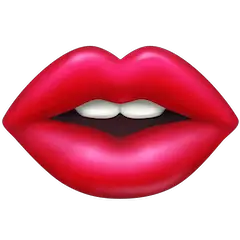 👄 Mouth Emoji on Facebook