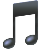 musical-note Emoji facebook