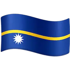 🇳🇷 Flag: Nauru Emoji on Facebook
