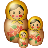 nesting-dolls Emoji facebook