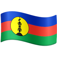 Флаг Новой Каледонии Эмодзи на Facebook
