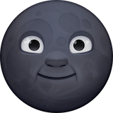new-moon-face Emoji facebook