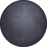 new-moon Emoji facebook