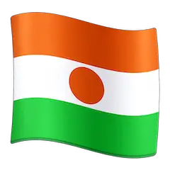 Flagge des Niger Emoji Facebook