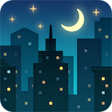 night-with-stars Emoji facebook