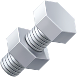 nut-and-bolt Emoji facebook