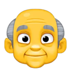 👴 Uomo anziano Emoji su Facebook