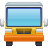 oncoming-bus Emoji facebook