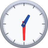 one-thirty Emoji facebook