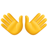 open-hands Emoji facebook