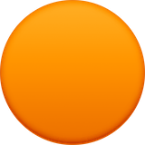 orange-circle Emoji facebook