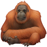 orangutan Emoji facebook
